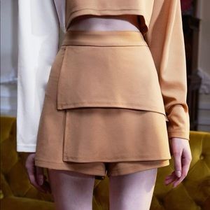 Fall Layered Skirt Shorts (skorts)